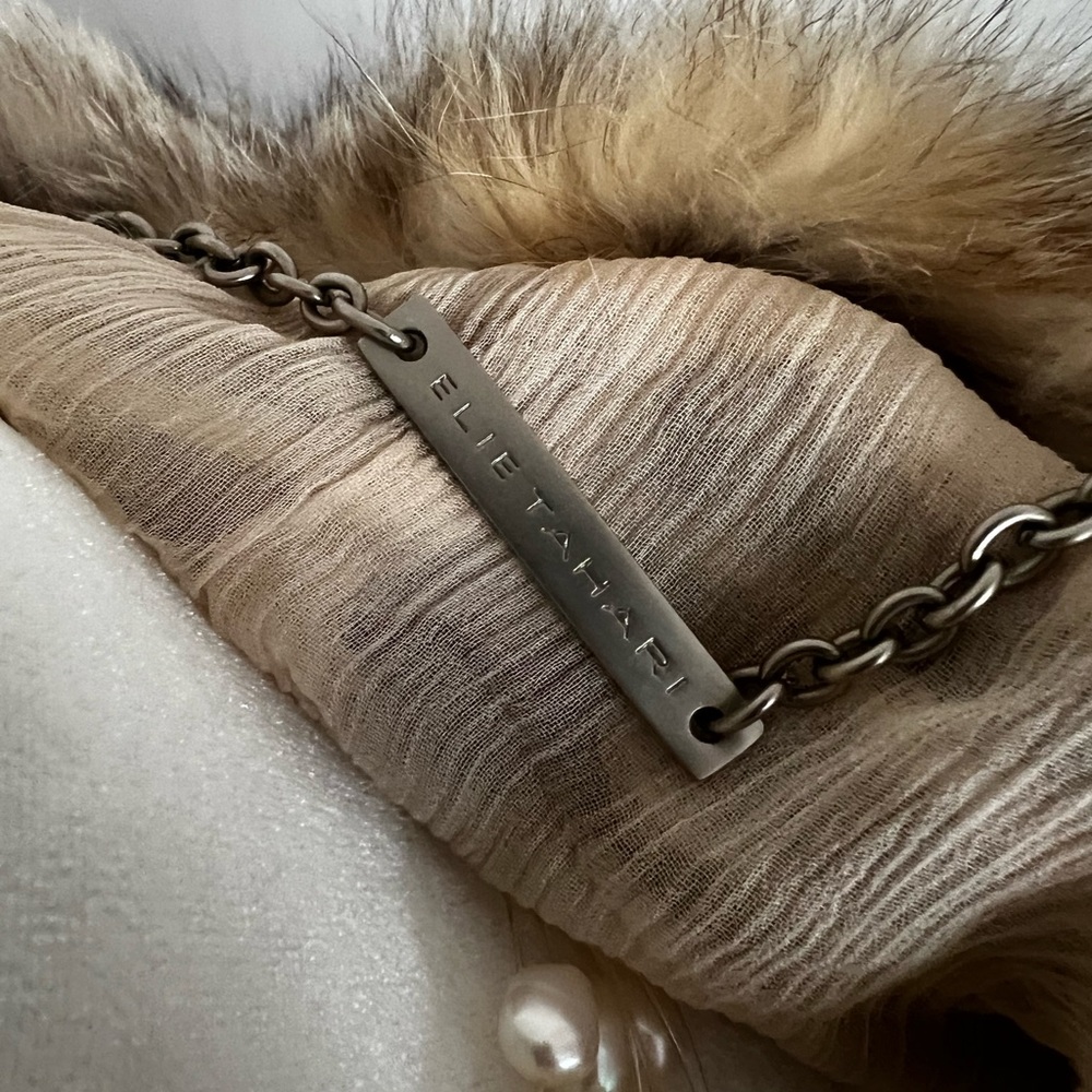 Elie Tahari fur vest